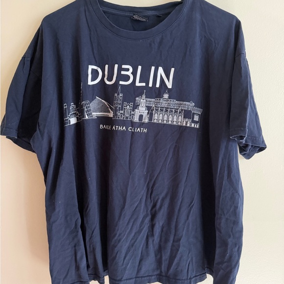 Fox Tops - Fox Navy Graphic Dublin Skyline Tee